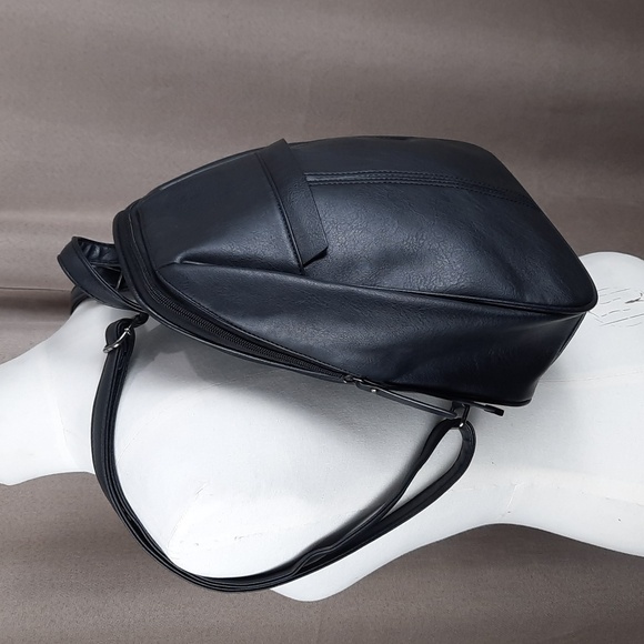 Mia & Luca black faux leather mini backpack - Picture 2 of 9